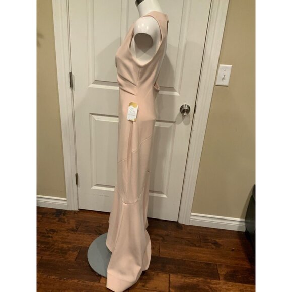 Significant Other Blush Pink Ezra Flowy Midi Dress Size 8, New! - Picture 4 of 7